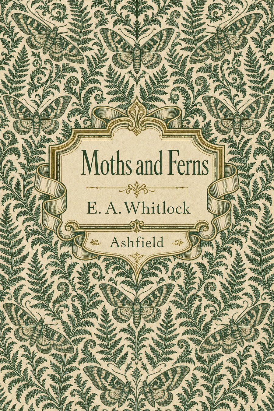 A Victorian patterned clothbound sample cover