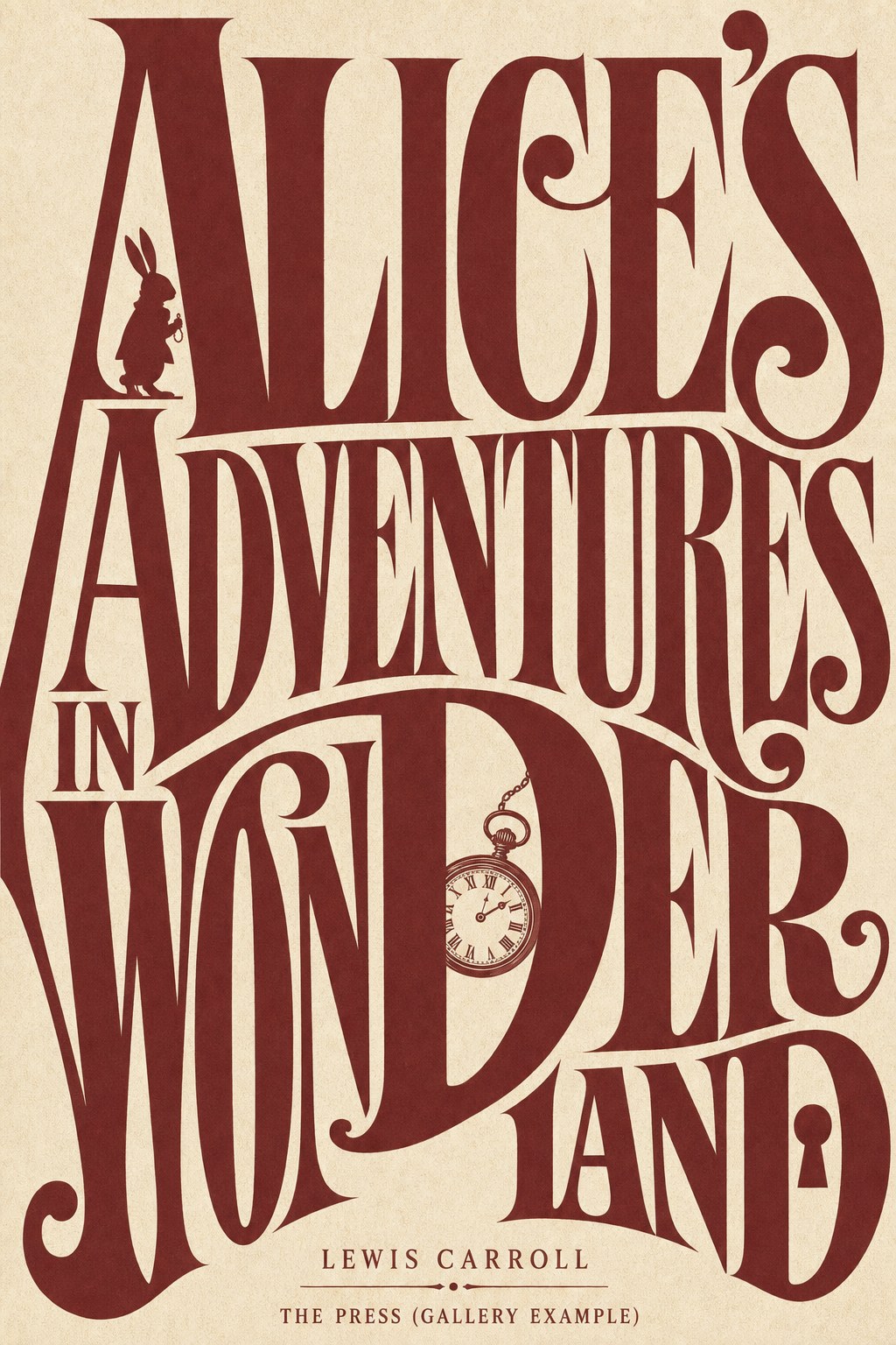 Cover of Alice's Adventures in Wonderland