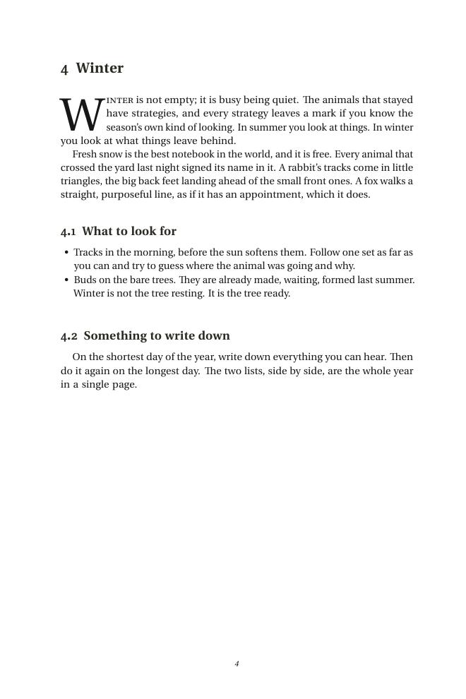 A later interior page of Field Days