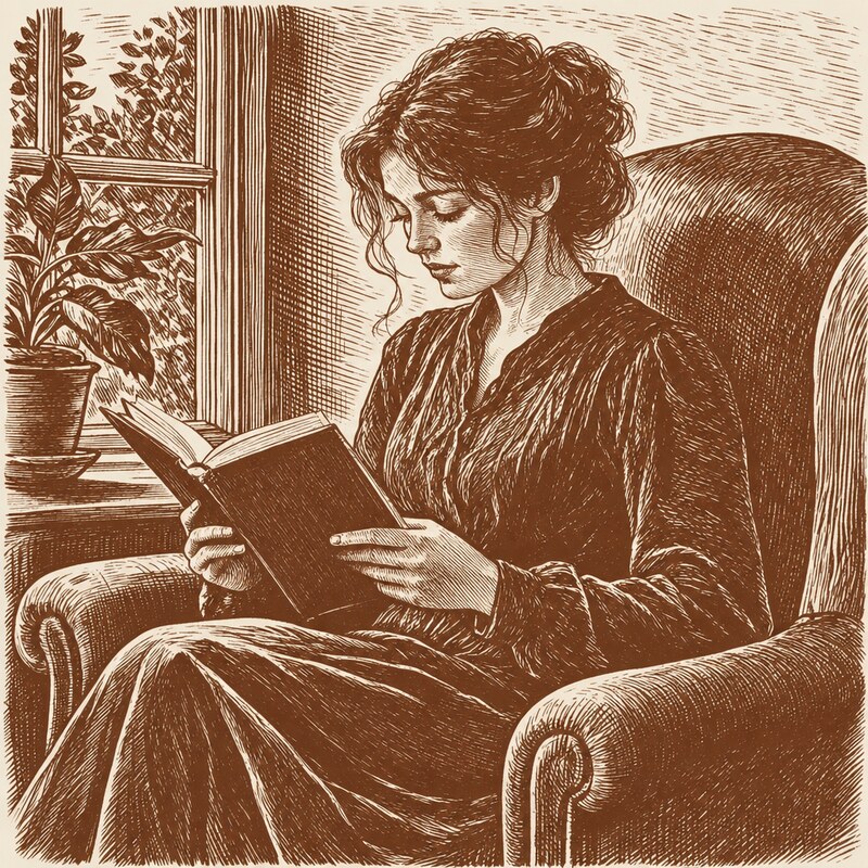A Engraving from a photograph sample plate