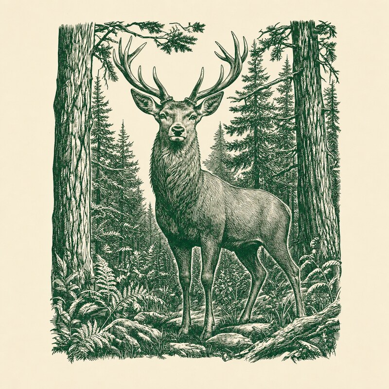 A Wood engraving sample plate