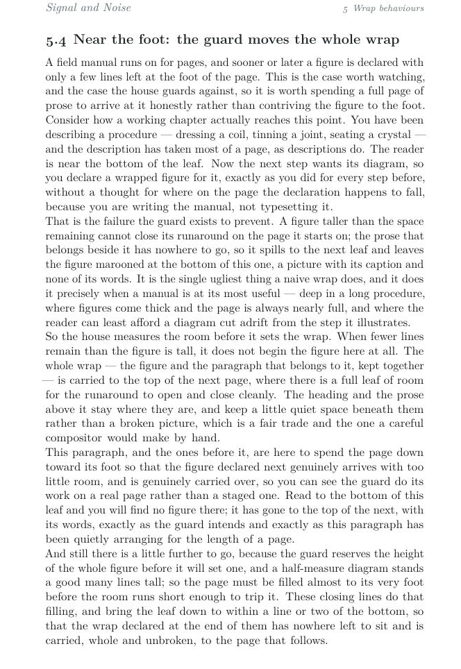 A full page of prose with no figure at its foot.
